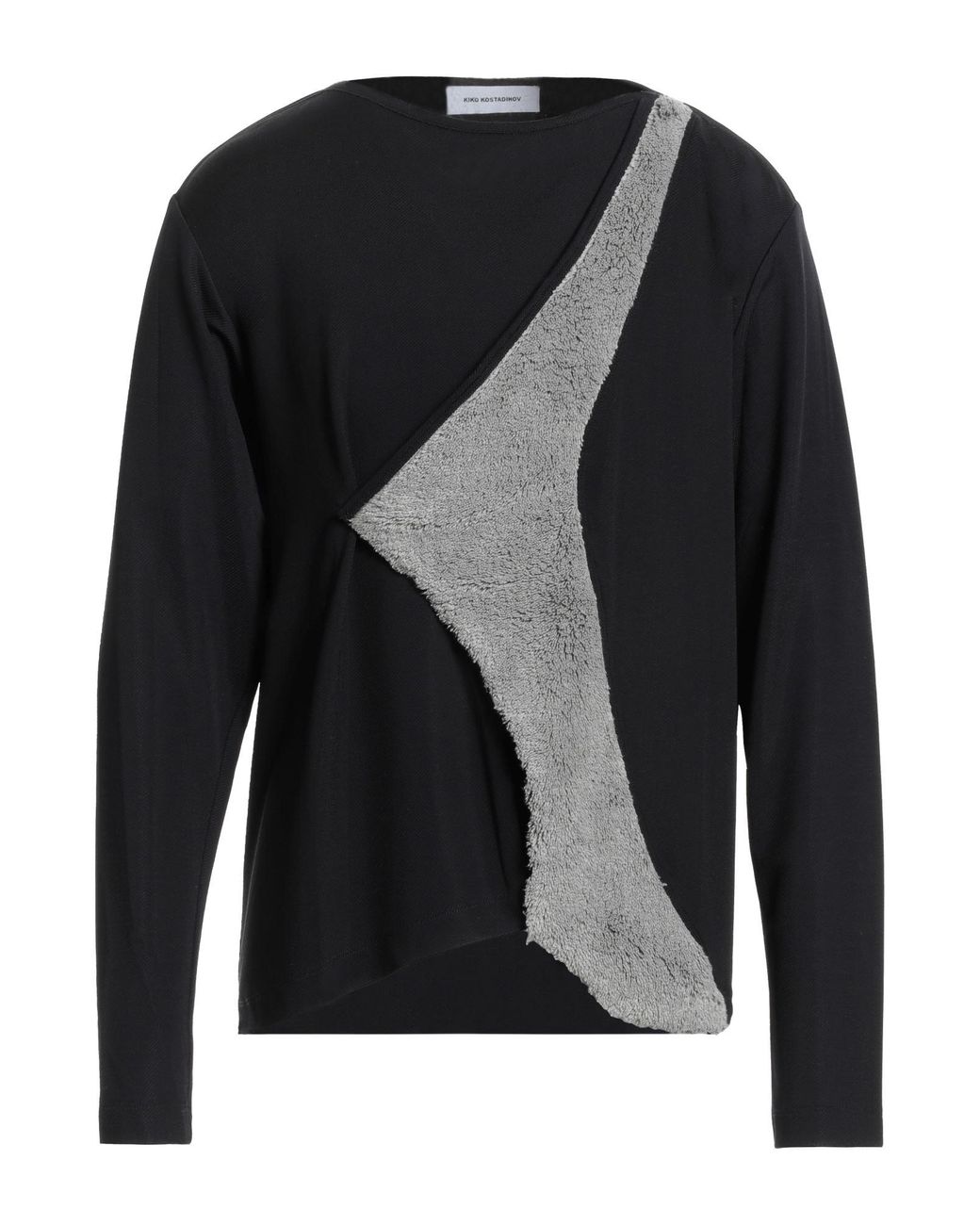 Tシャツ・カットソー KIKO KOSTADINOV Multicolor Viscose Blend Top kiko-kostadinov-Black-T-Shirt-