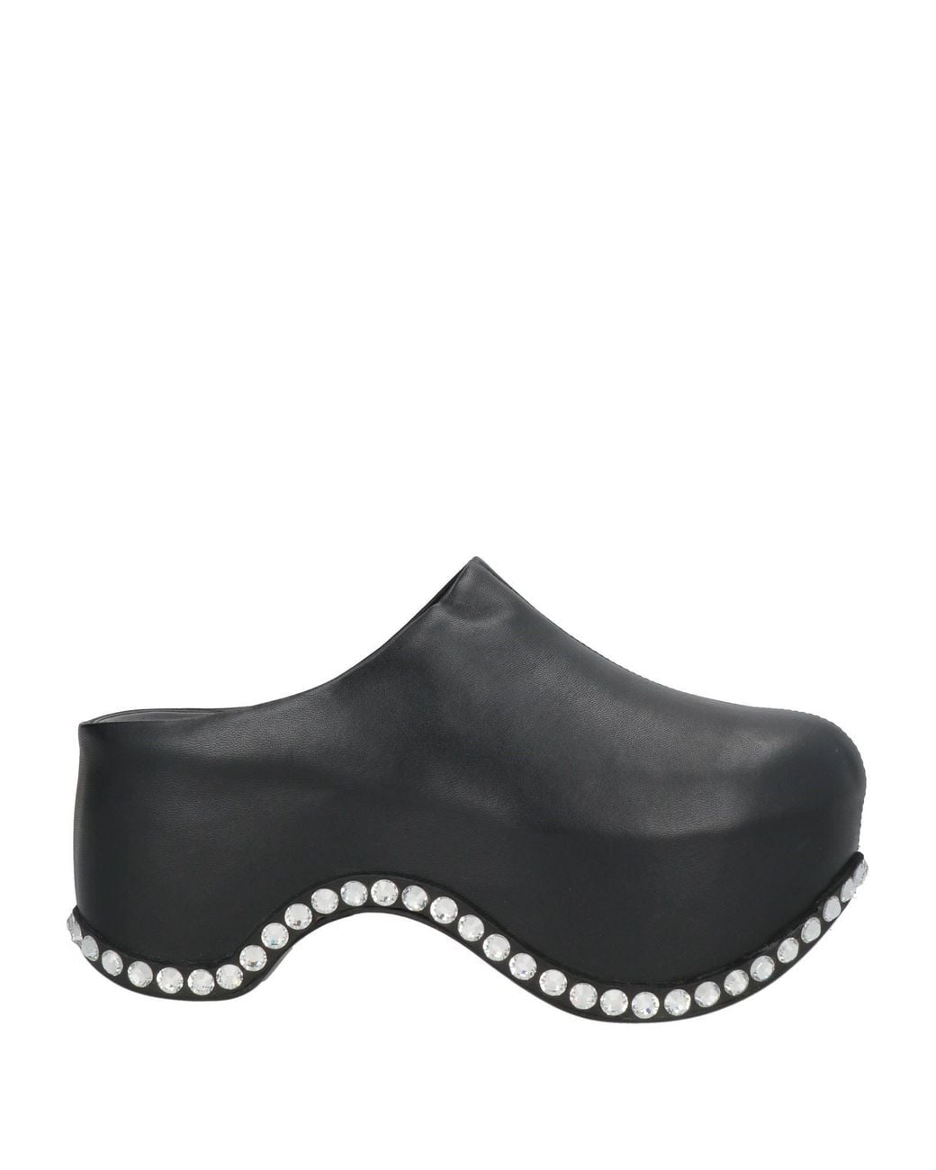 Sergio Rossi Gray Mules & Clogs Leather