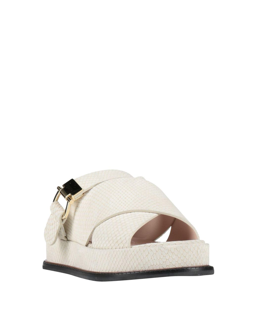 Pollini White Sandals