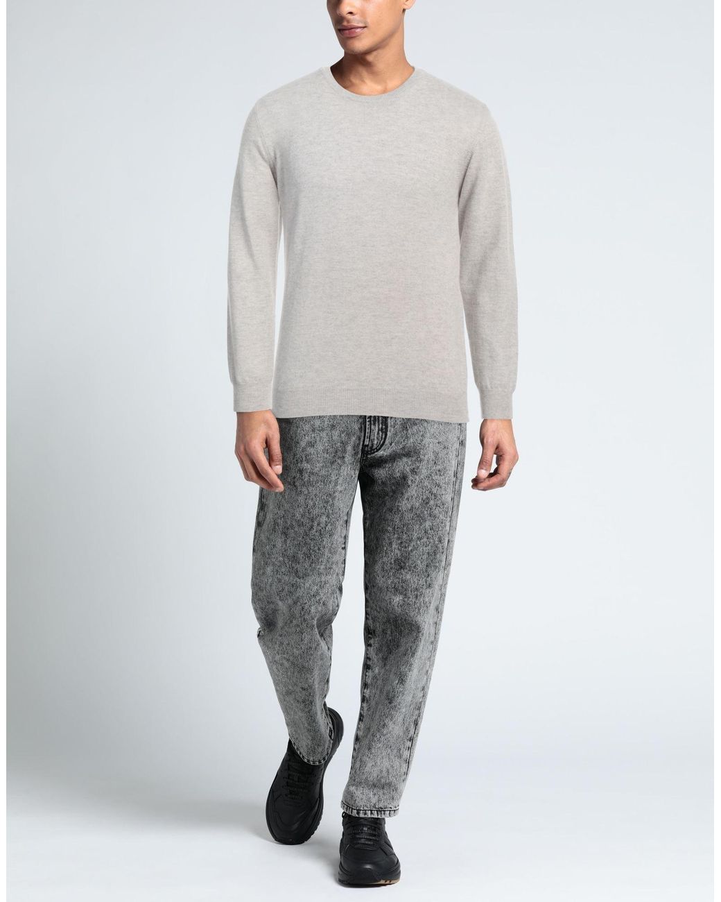 Alpha Studio Gray Jumper for men