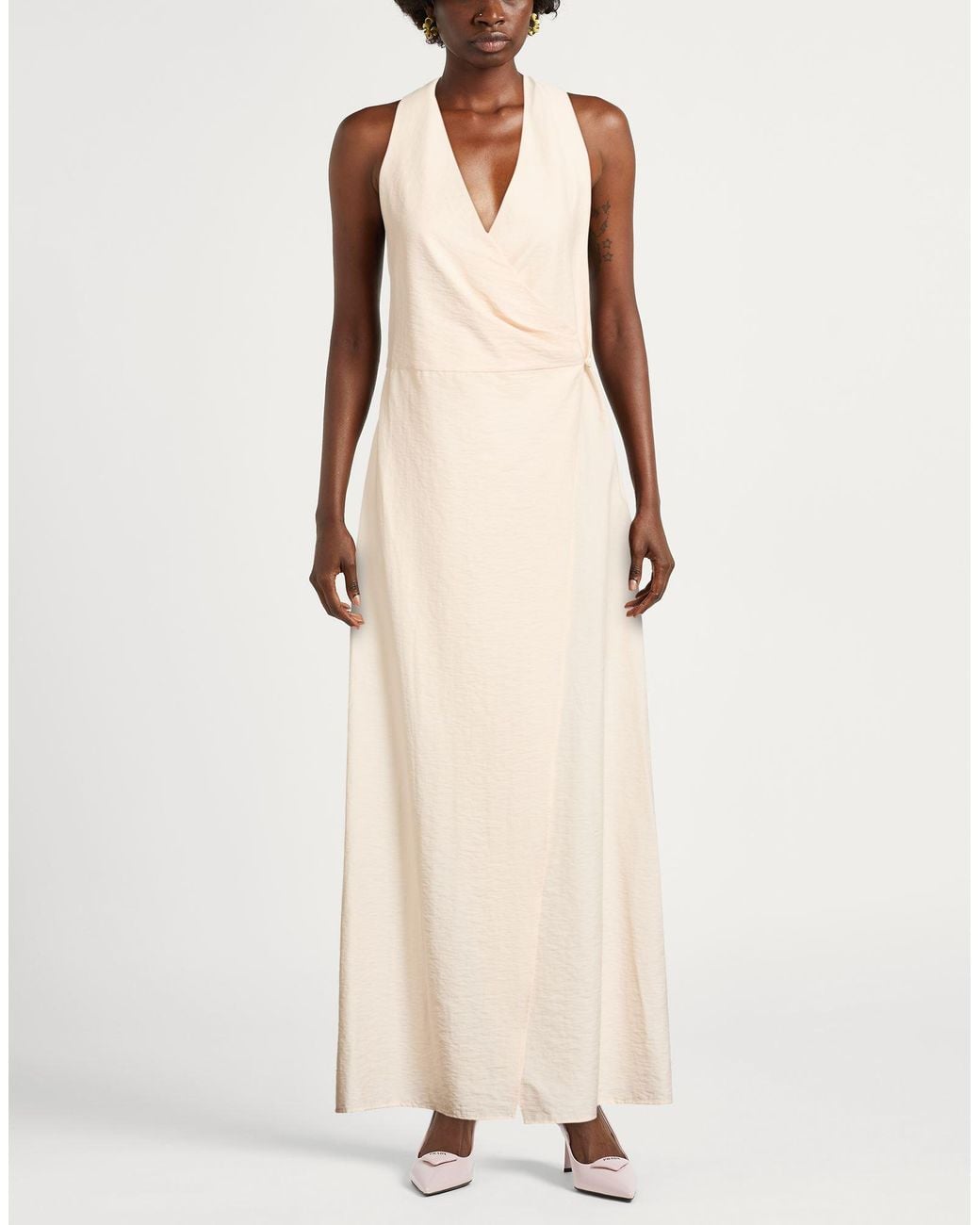 Department 5 White Maxi Dress