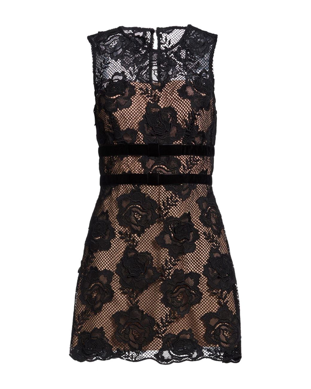 Self-Portrait Black Mini Dress