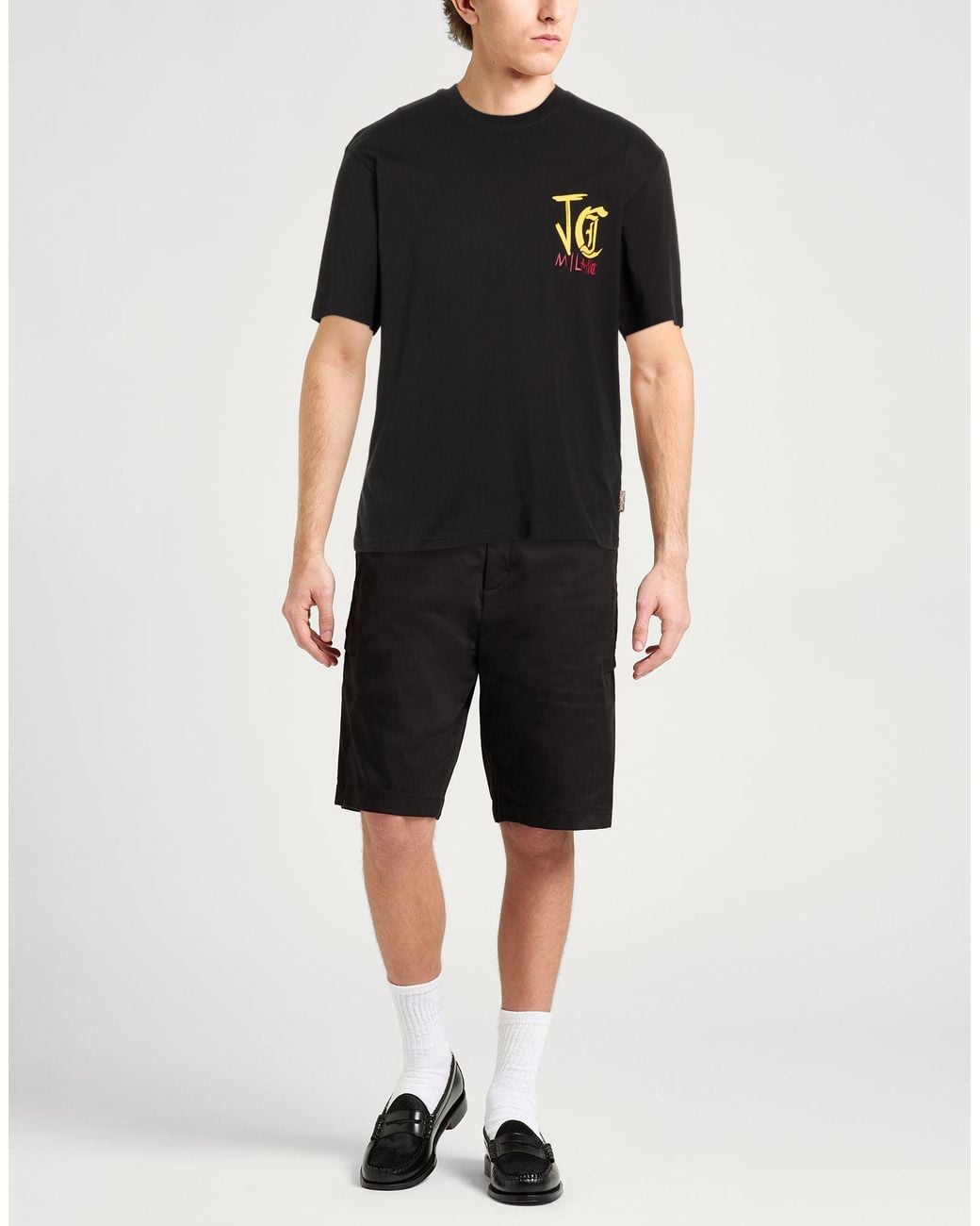 Just Cavalli Black T-Shirts for men