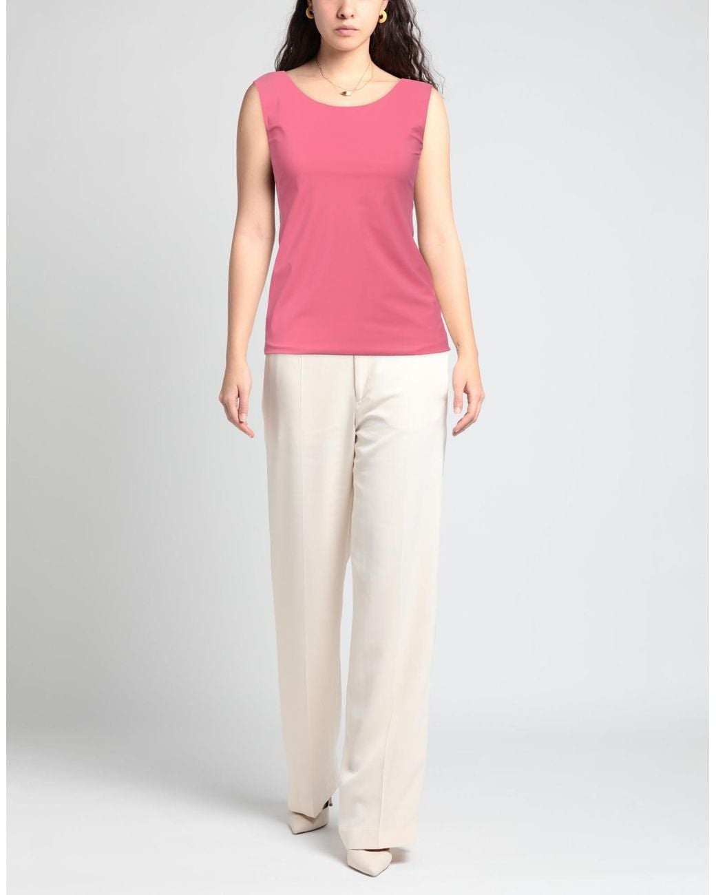 La Petite Robe Di Chiara Boni Pink Top