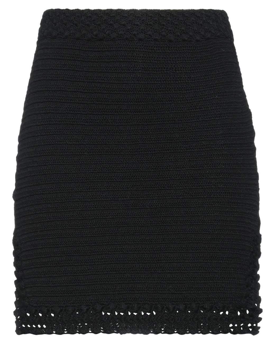 Zadig & Voltaire Black Mini Skirt Cotton