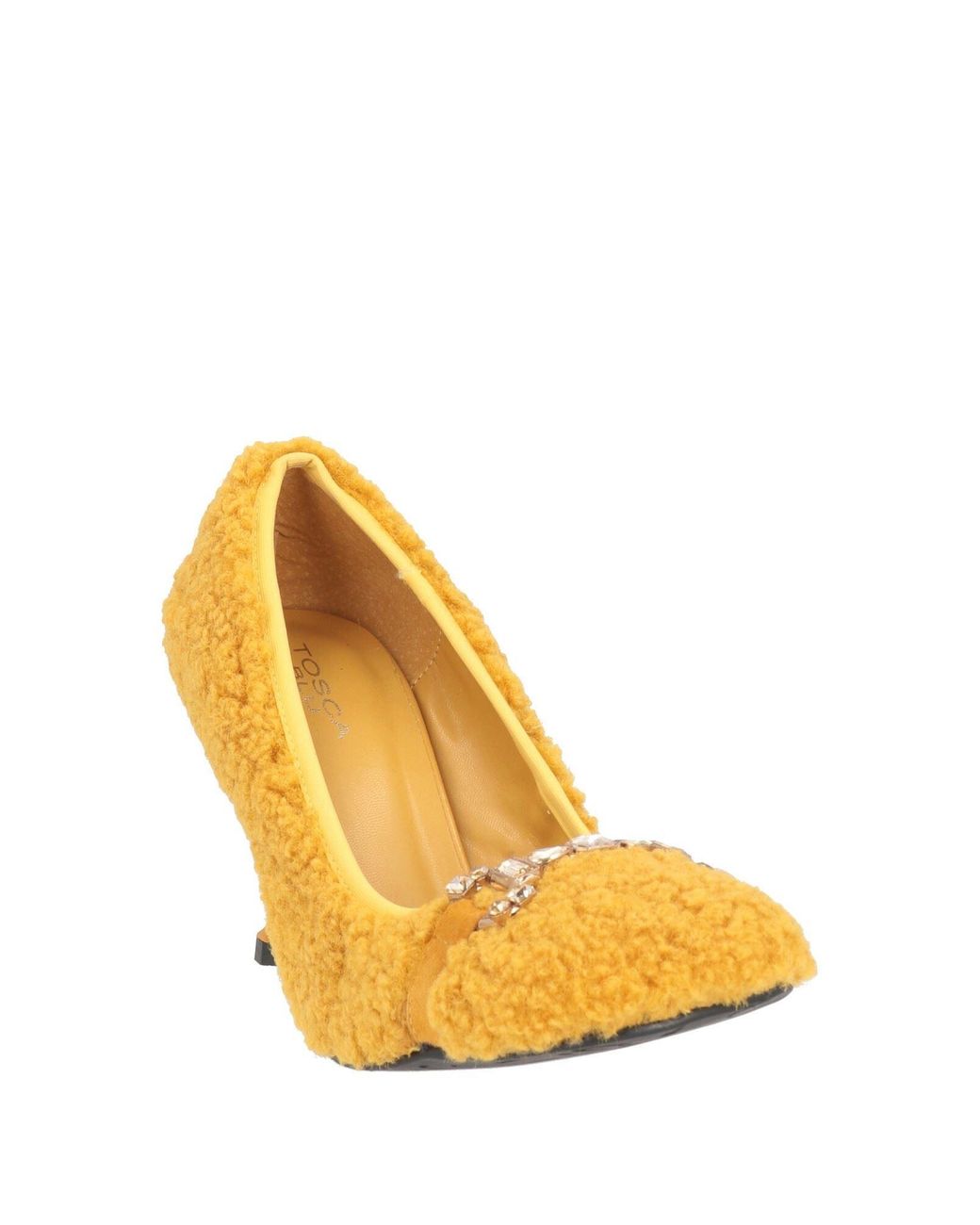 Tosca Blu Metallic Pumps Textile Fibers