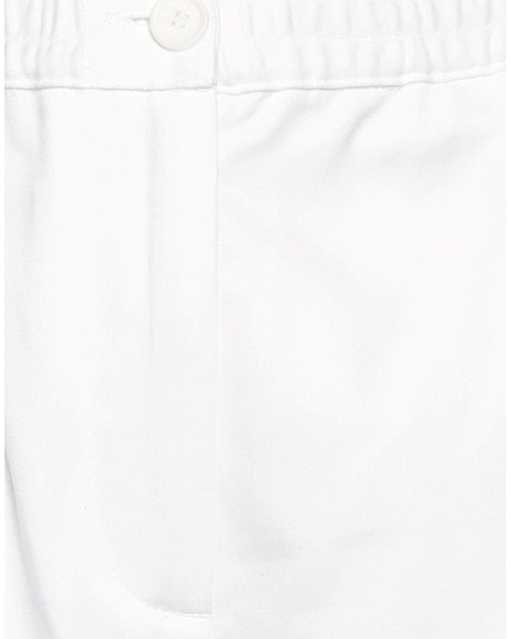 Aspesi White Pants Cotton