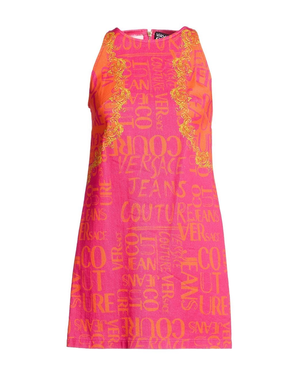 Versace Jeans Couture Pink Mini Dresses