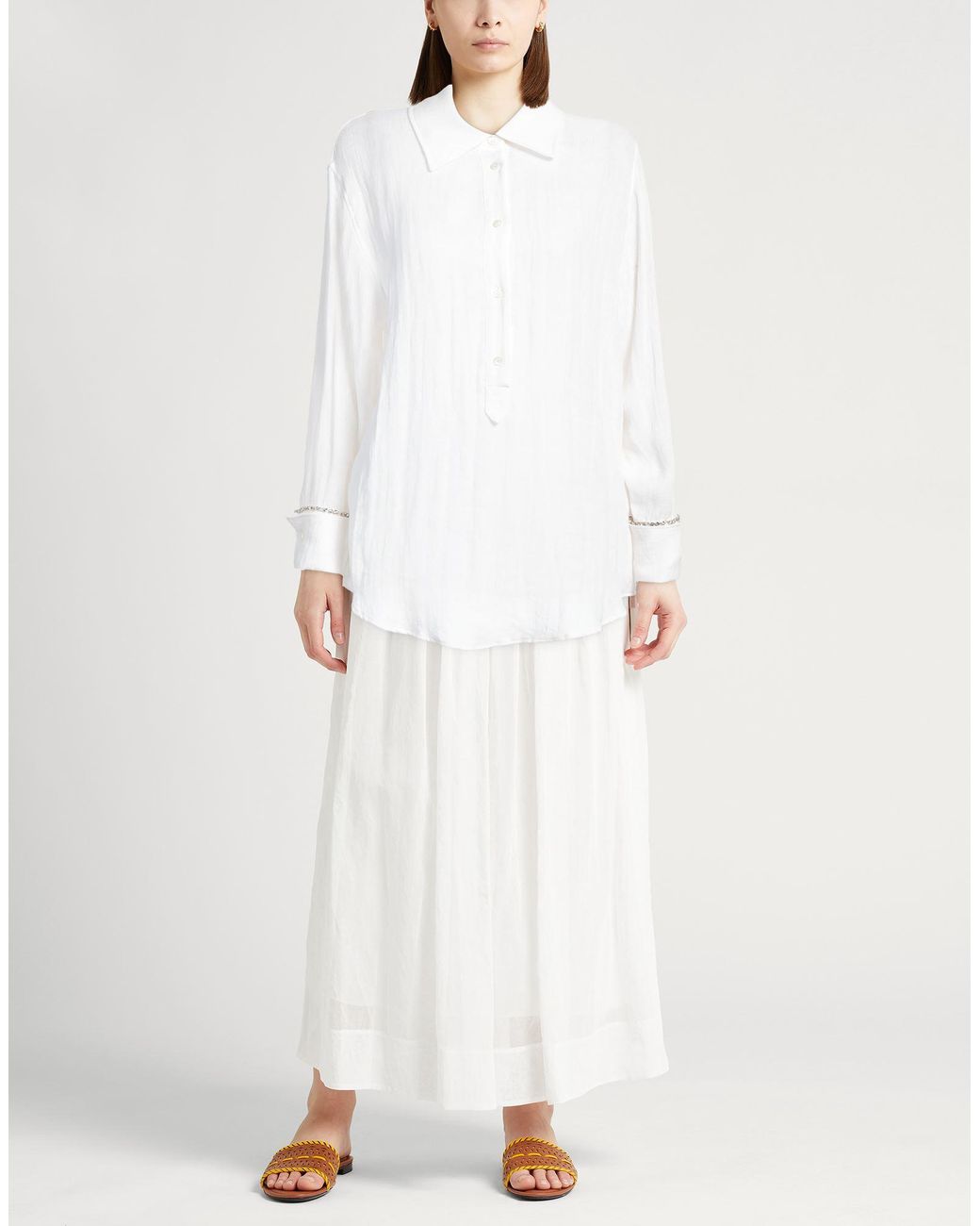 N°21 White Shirt Linen, Polyamide