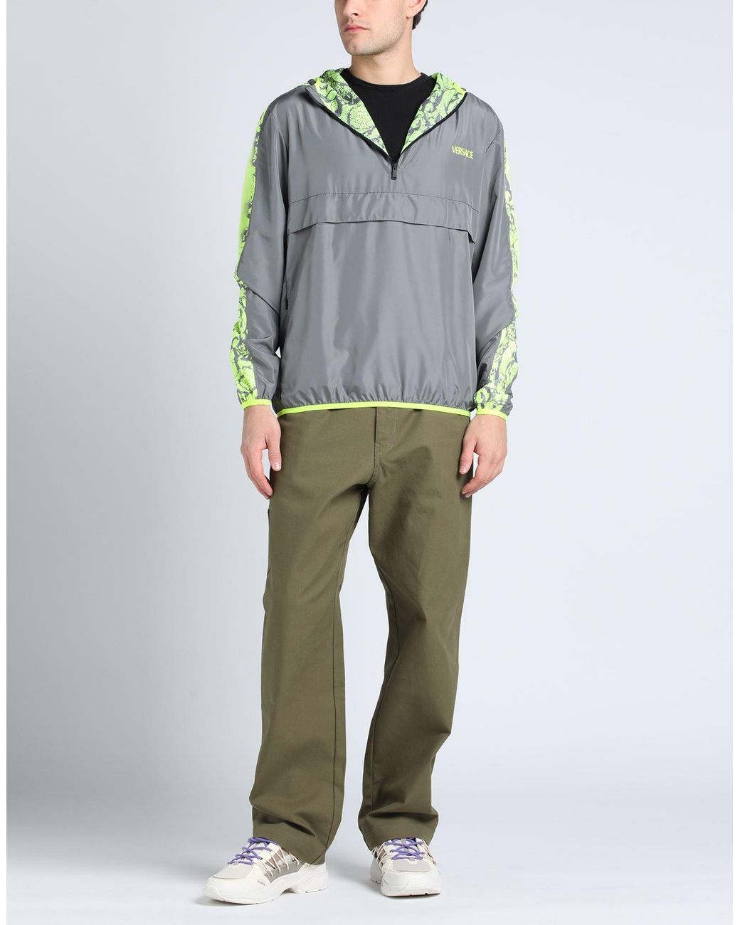 Versace Gray Jacket for men