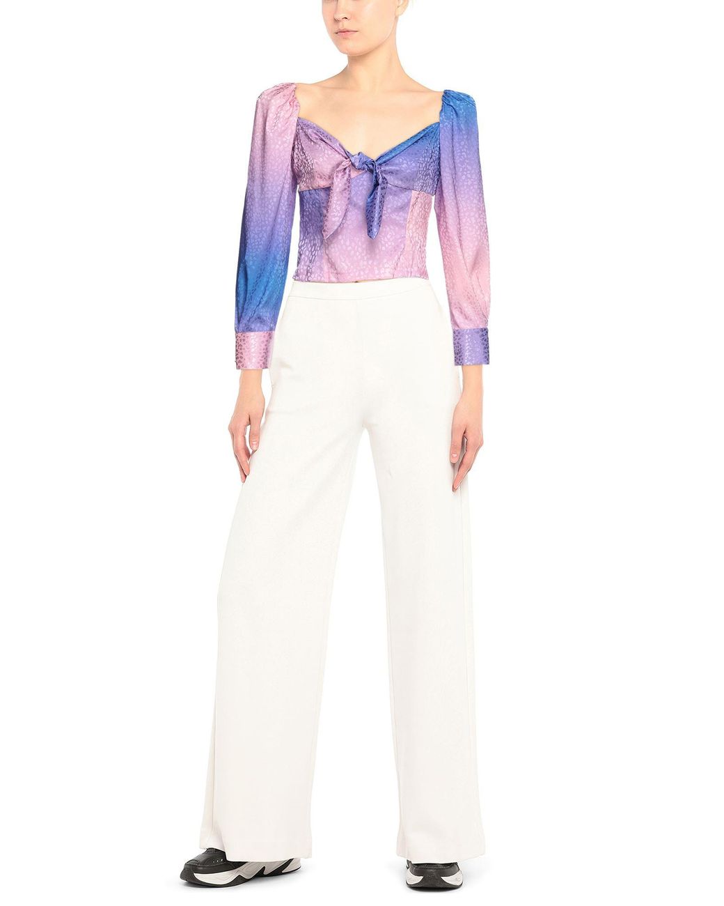Marc Ellis Purple Top Polyester
