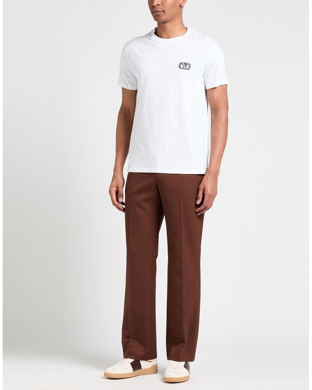 Valentino Garavani White T-Shirt Cotton, Polyester for men