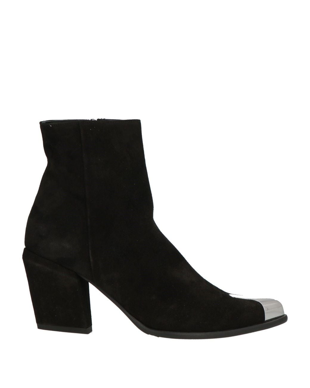 Nila & Nila Black Ankle Boots Leather