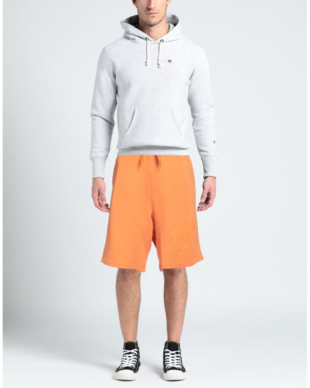 Moschino Orange Shorts & Bermuda Shorts for men