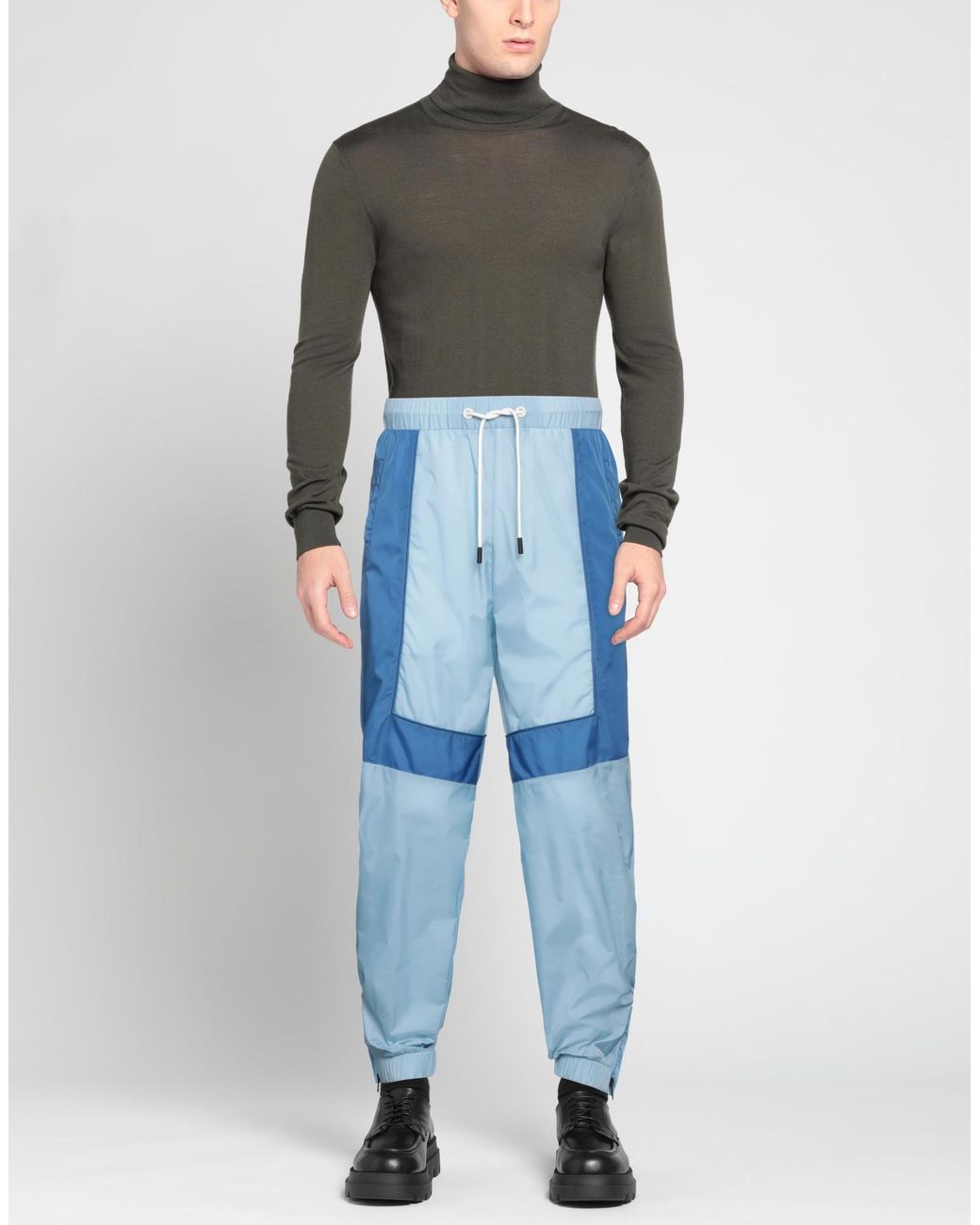 AFTER LABEL Blue Pants for men