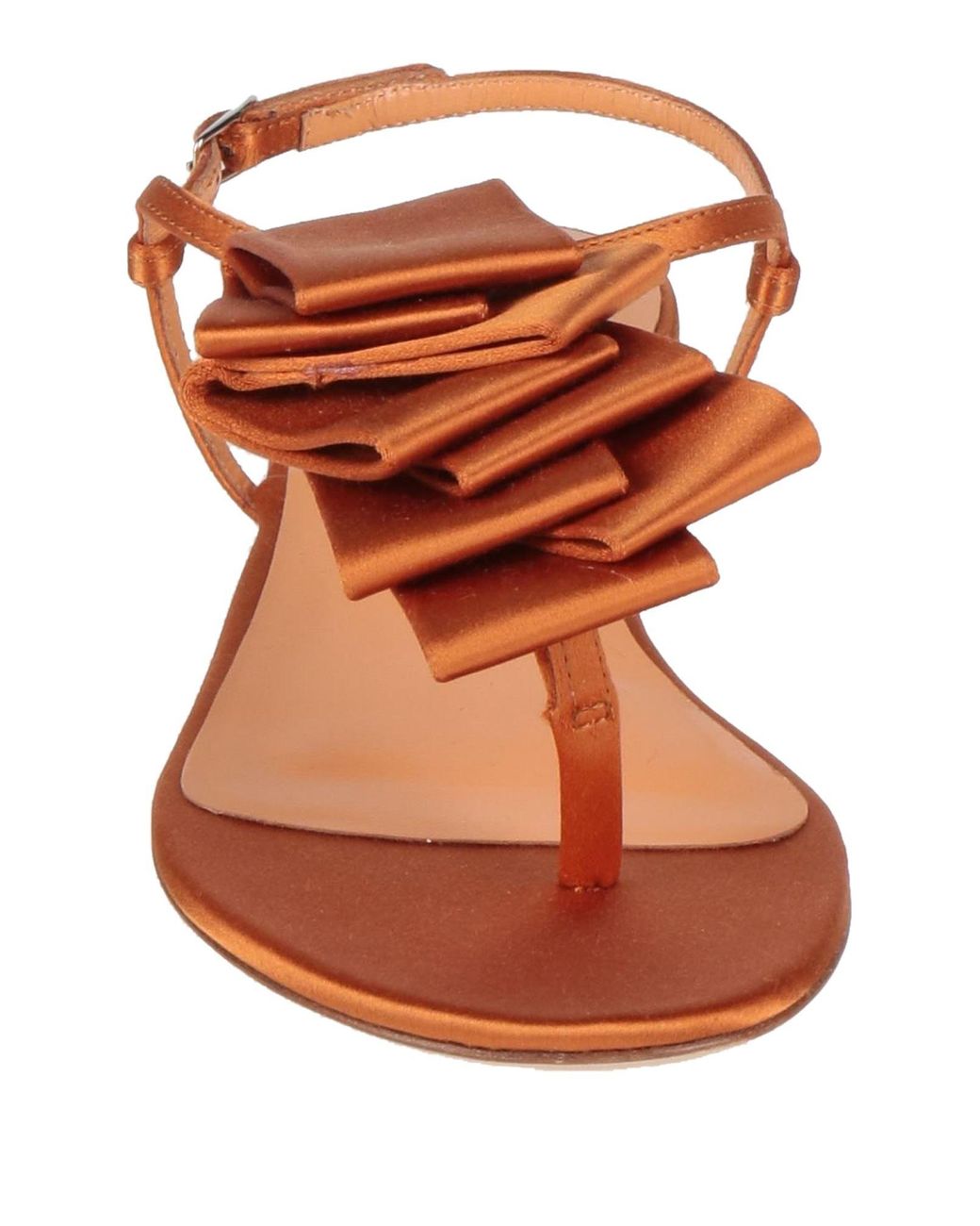 Lella Baldi Brown Thong Sandal