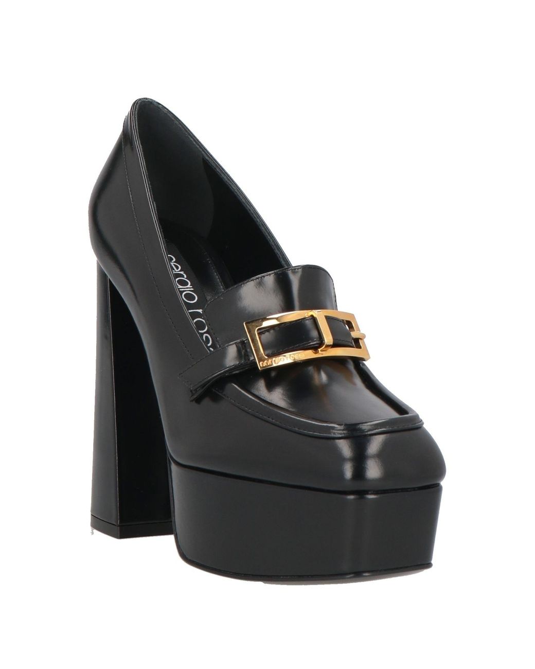 Sergio Rossi Black Mokassin