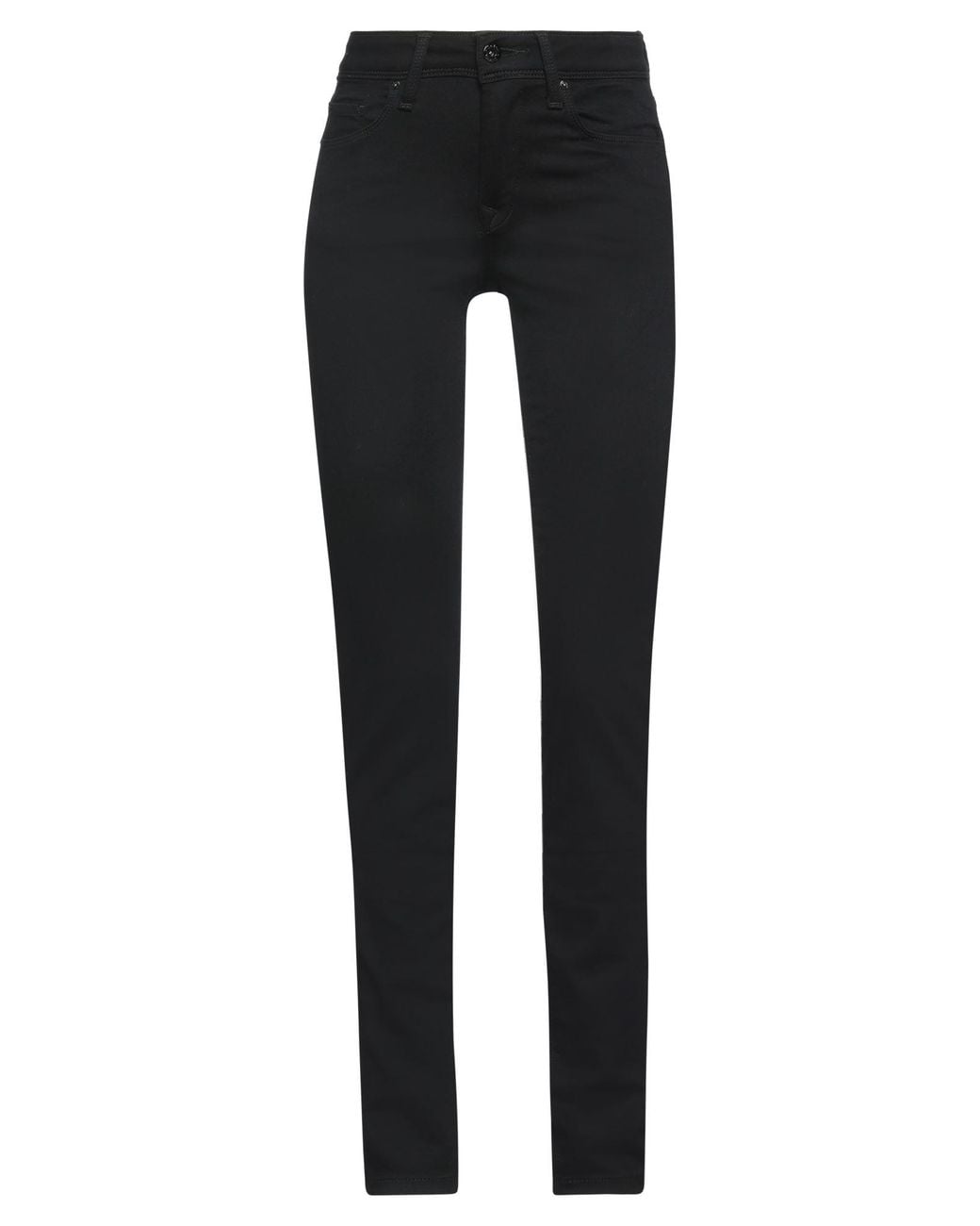Salsa Jeans Black Pants Cotton, Elastane