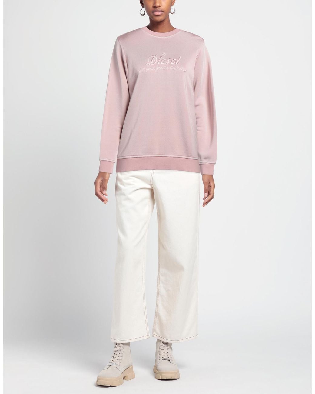 DIESEL Pink Sweatshirt