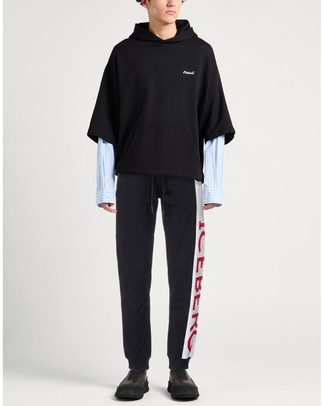 Iceberg Blue Trouser for men