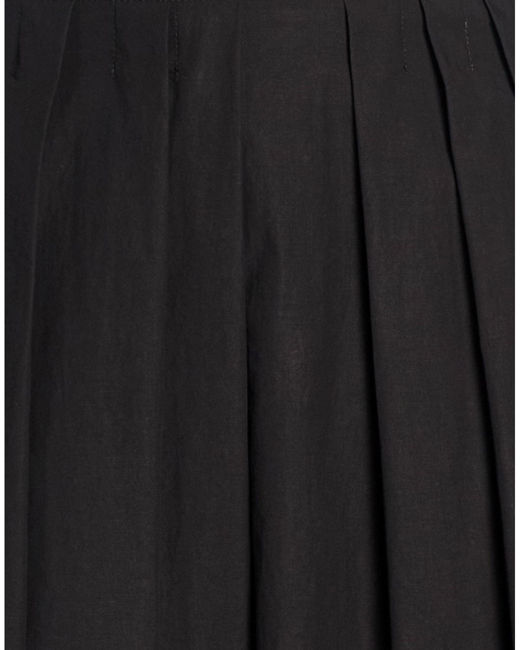 Moorer Black Maxi Skirt