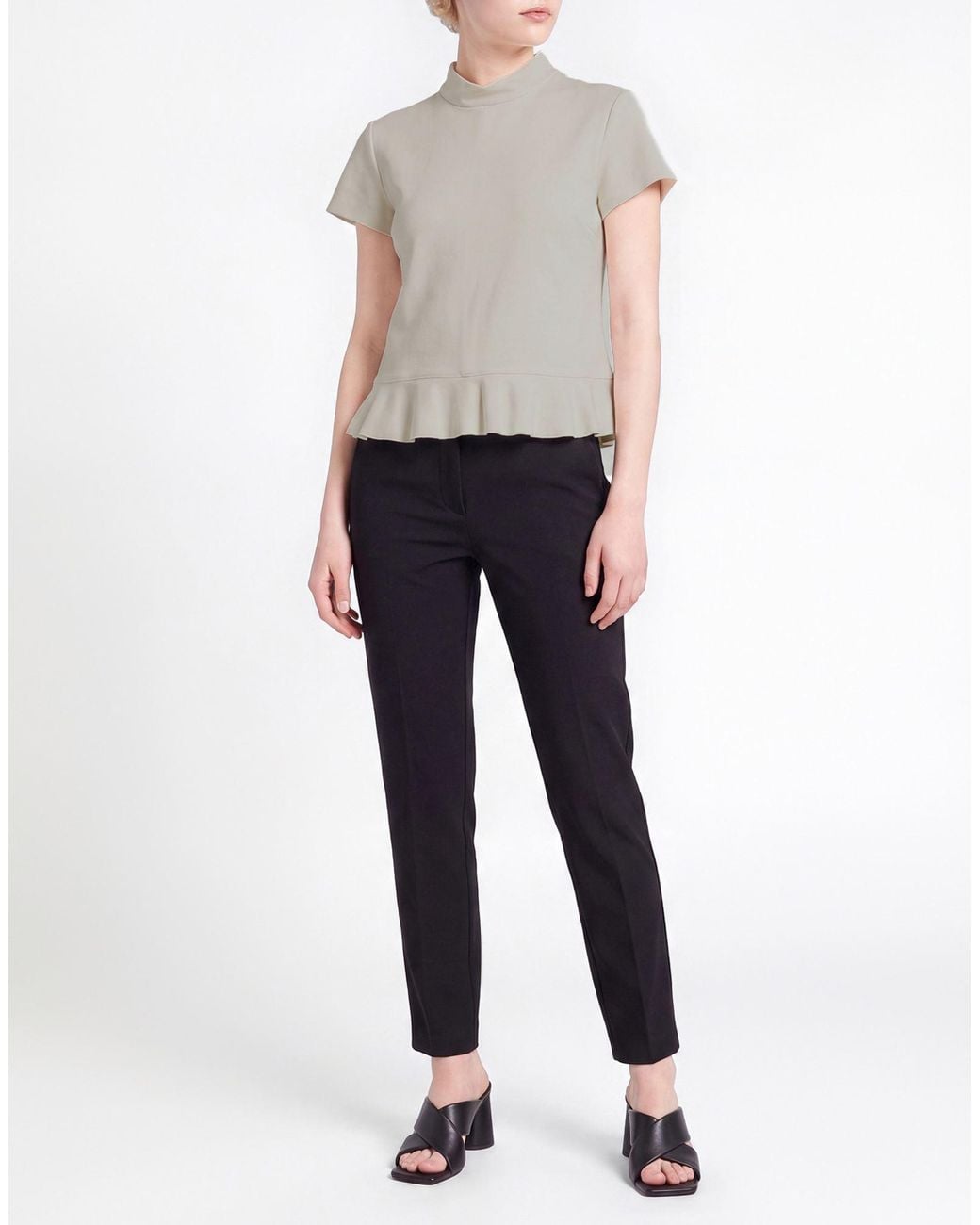 Jucca Gray Top Viscose, Polyamide, Elastane