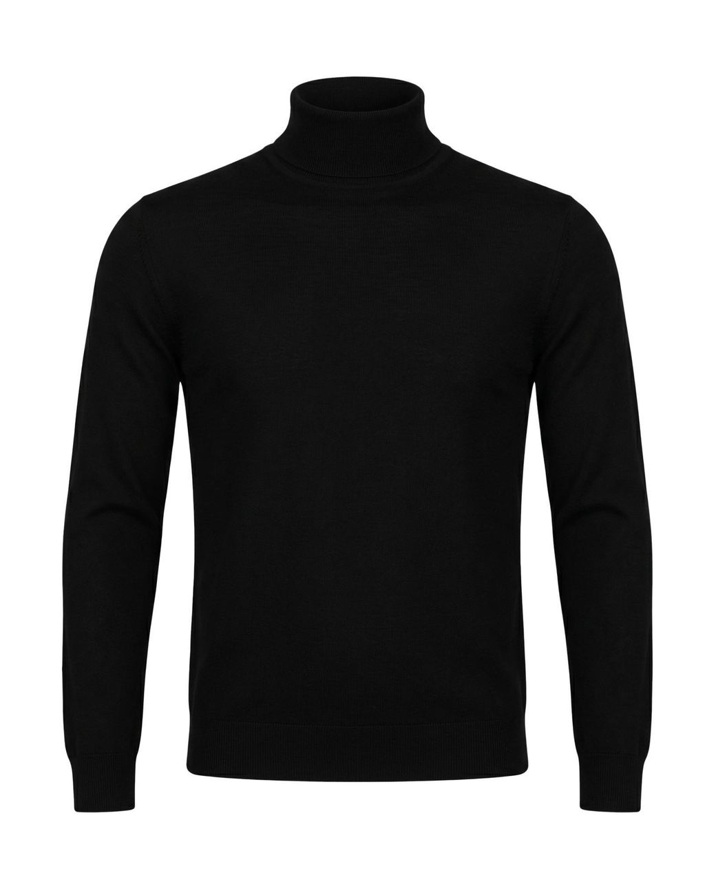 Alpha Studio Rollkragenpullover in Black für Herren