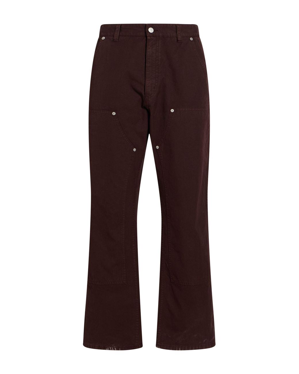 MM6 by Maison Margiela Red Chocolate Pants Cotton