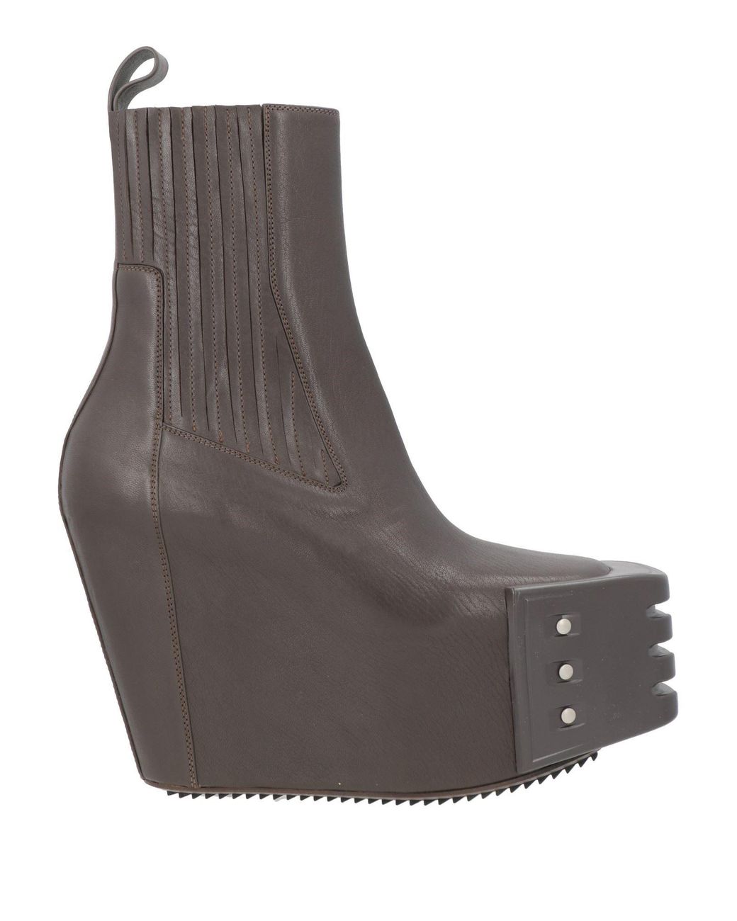 Rick Owens Brown Stiefelette