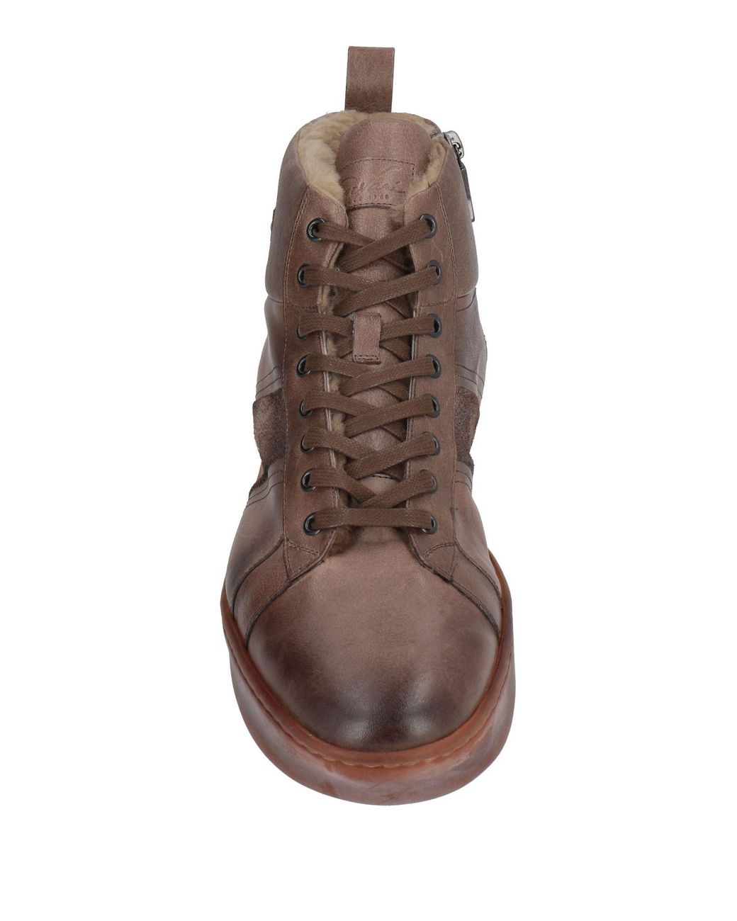 Corvari Brown Sneakers Leather for men