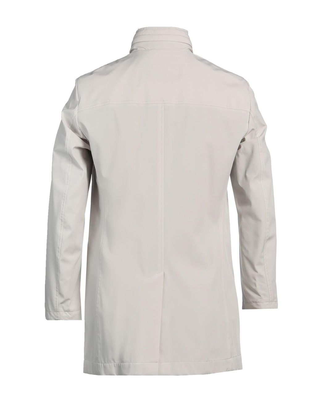 Moorer White Overcoat & Trench Coat for men