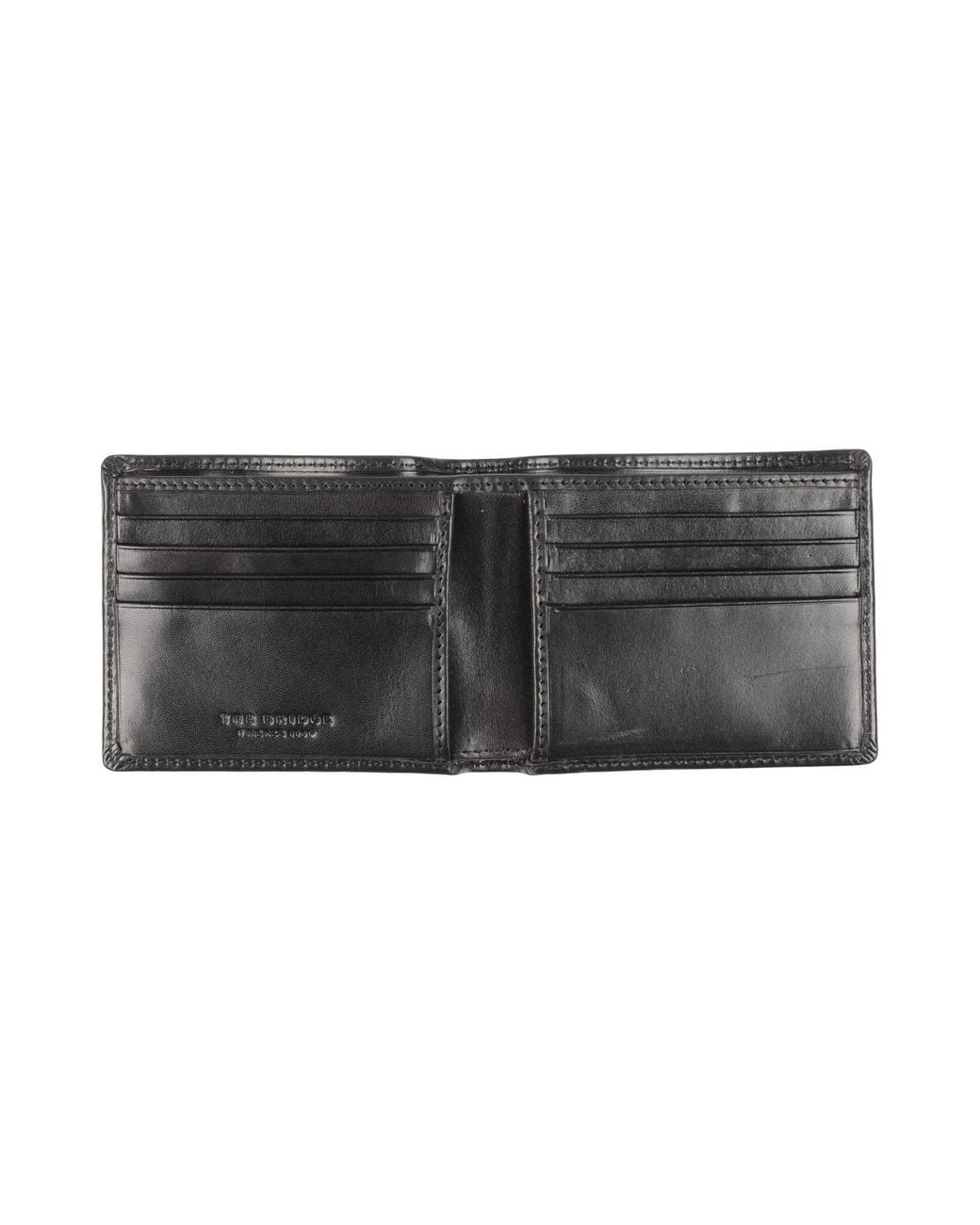 The Bridge Black Wallets for men