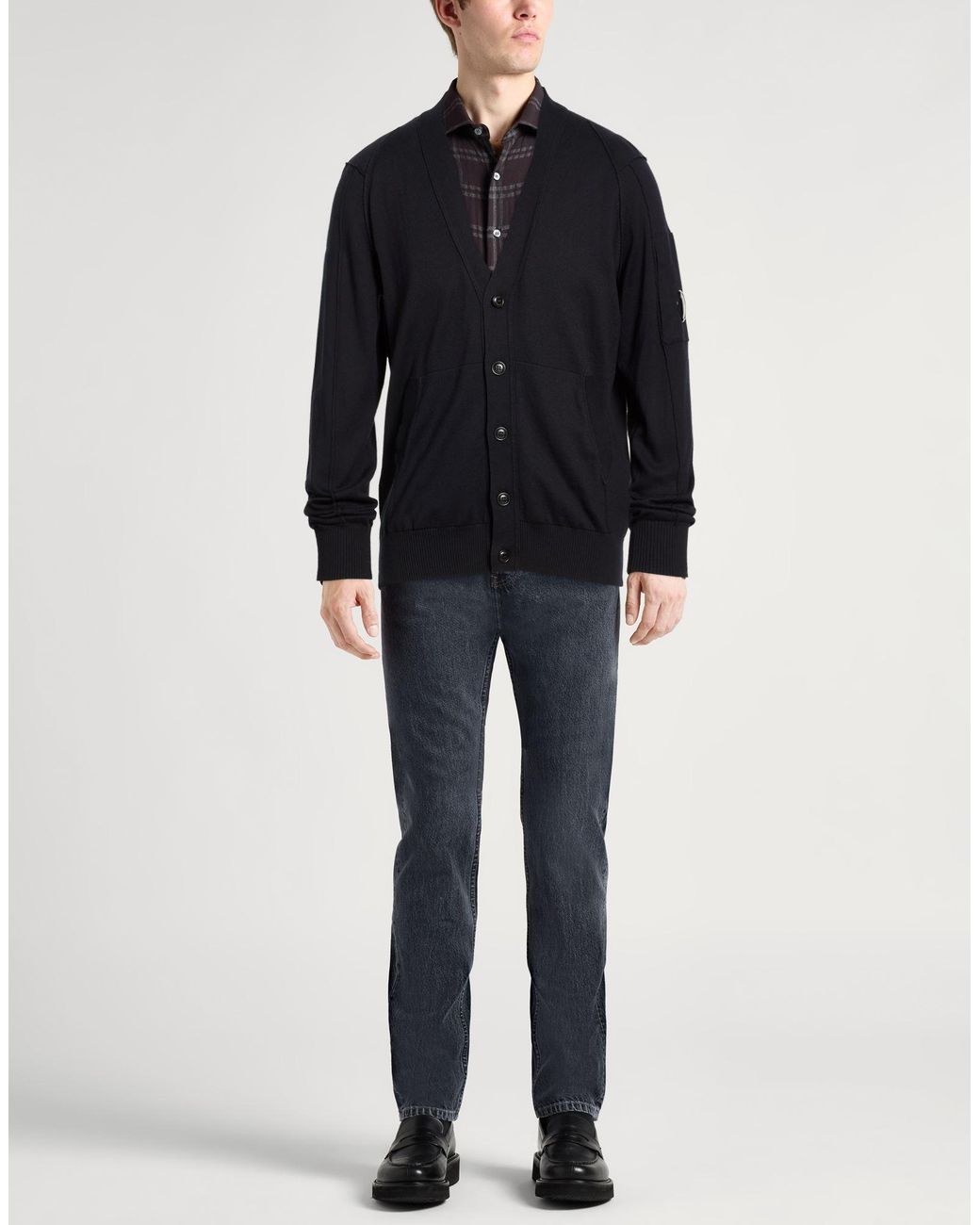 C P Company Blue Cardigan for men