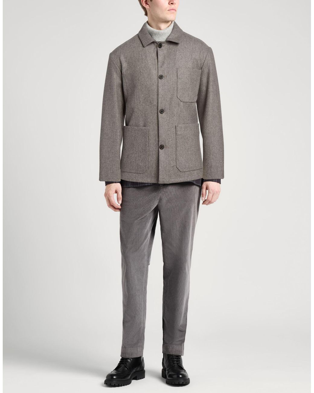 Drumohr Gray Jacket for men