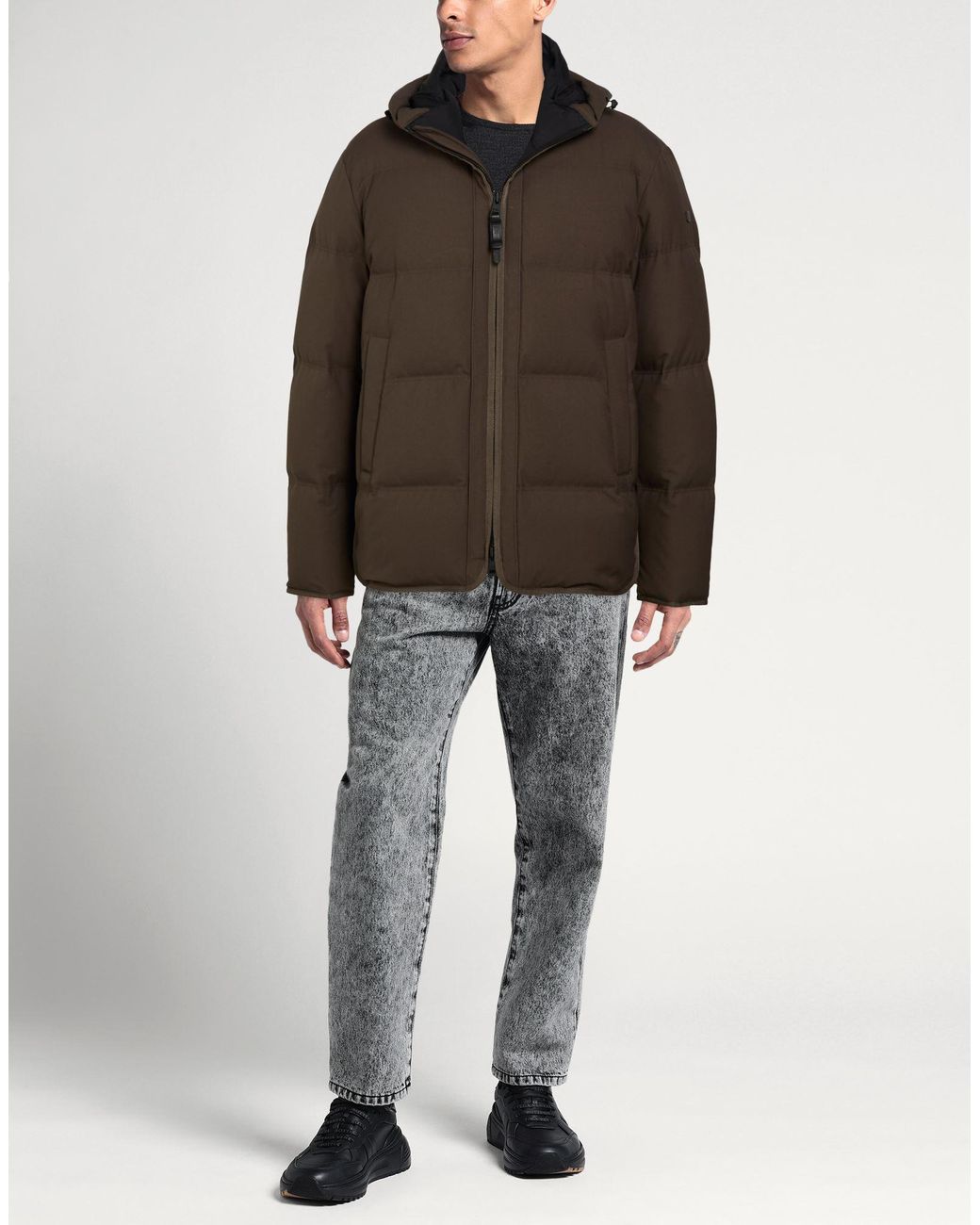 DUNO Brown Puffer for men