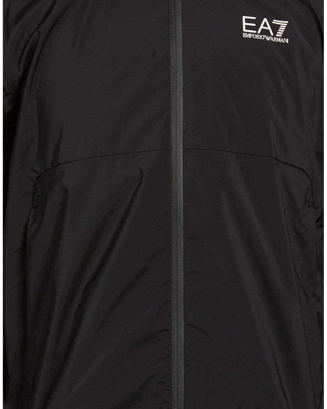 EA7 Black Jacket for men