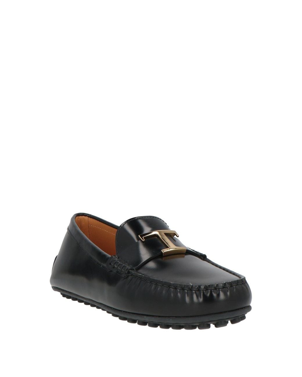 Tod's Black Loafers Leather