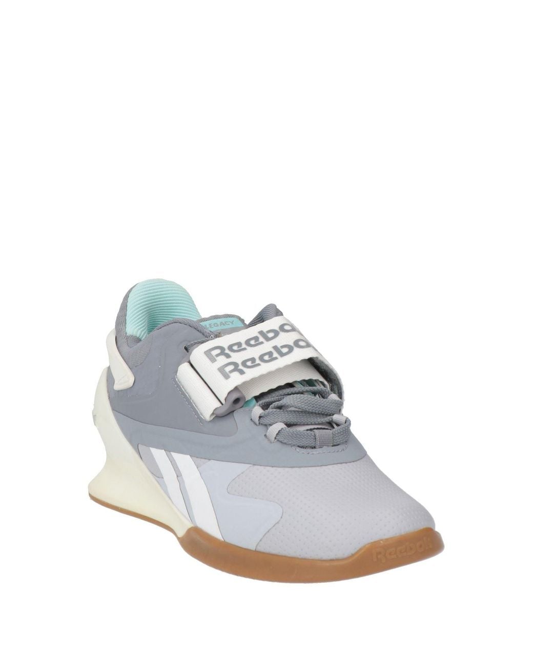 Reebok Blue Sneakers Textile Fibers, Synthetic Fibers