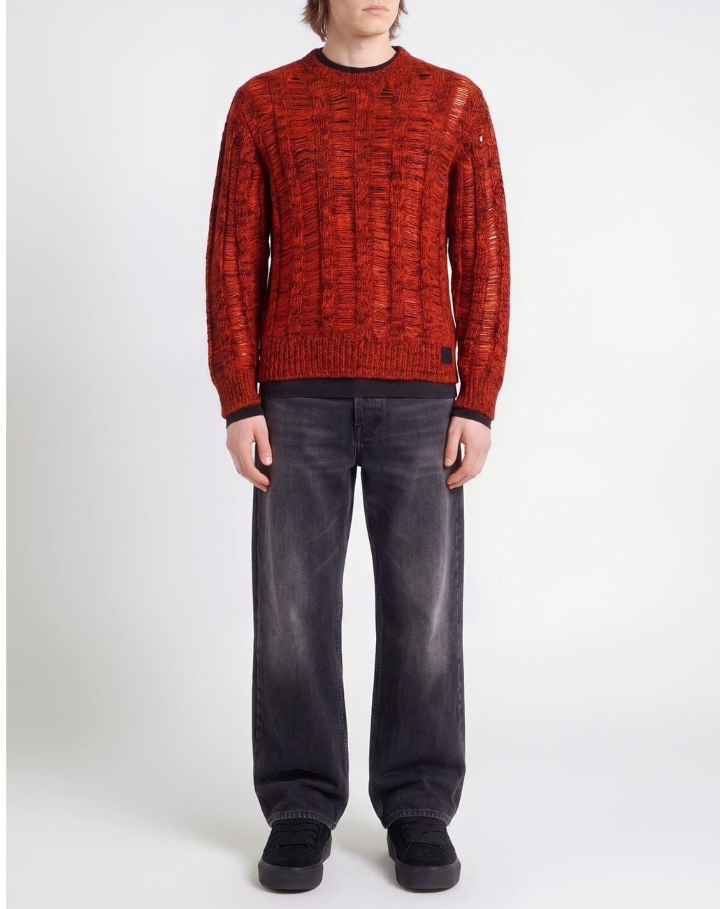 Aries Red Sweaters for men