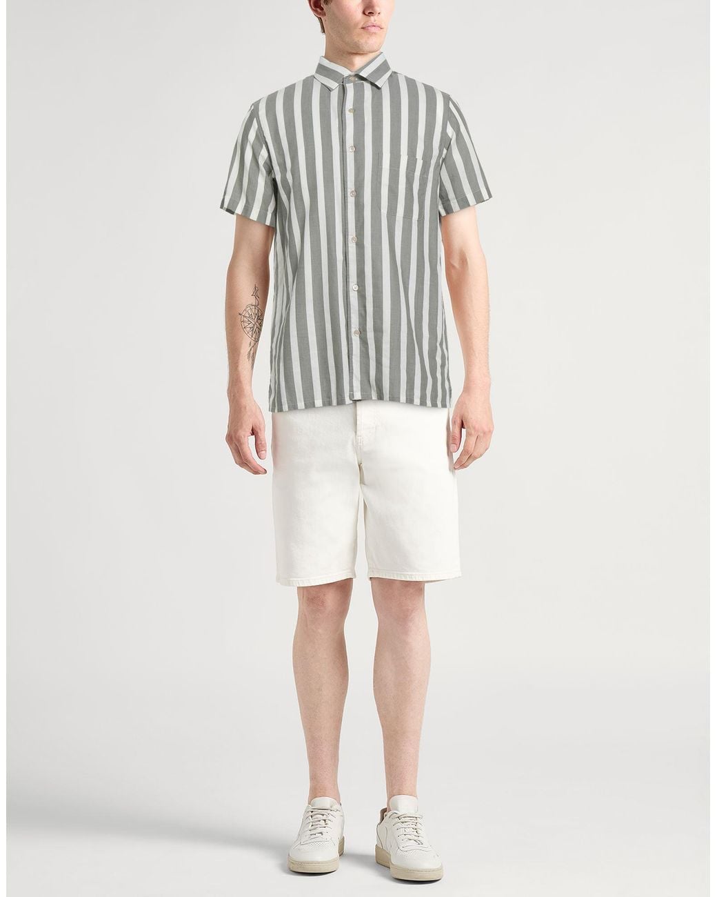 Boglioli White Shirt Cotton, Lyocell for men