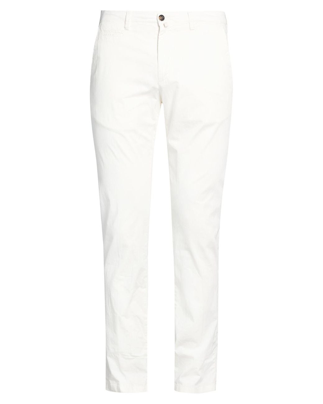 Briglia 1949 White Pants Cotton, Elastane for men
