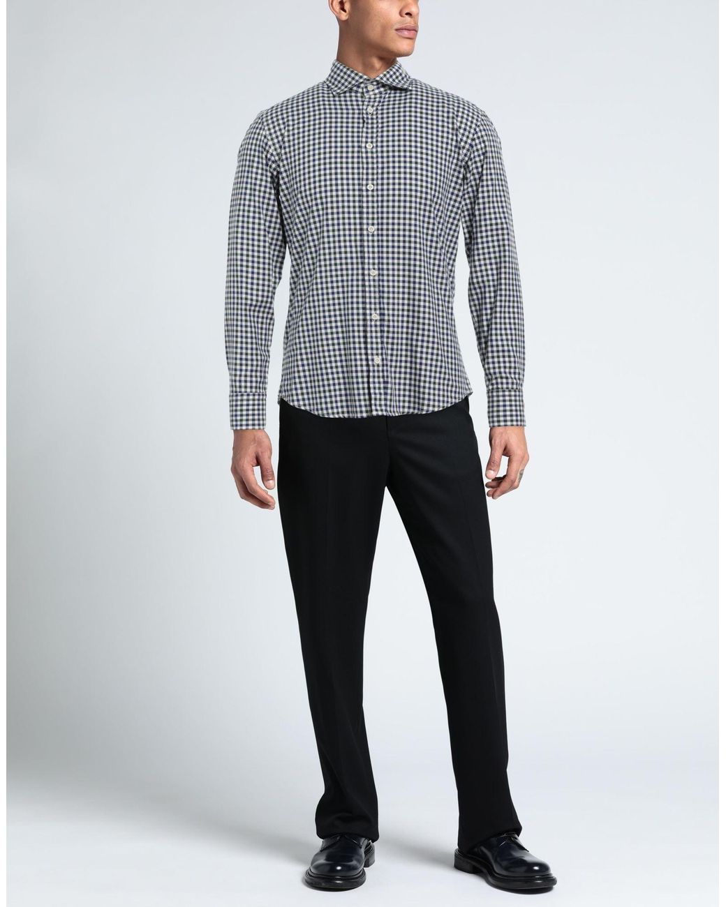 KEVIN BLAKE Blue Shirt for men