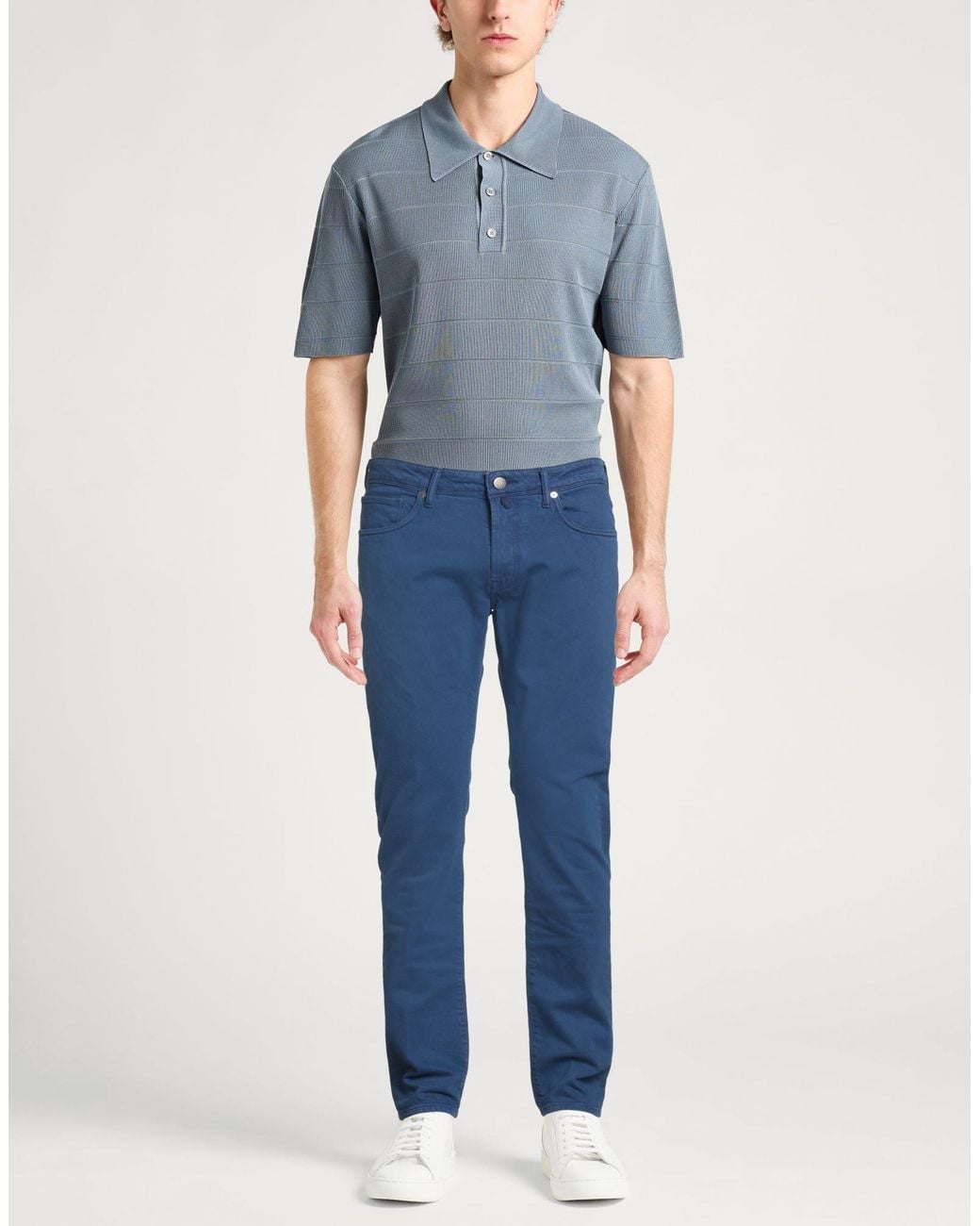 Incotex Blue Division Jeans Cotton, Elastane for men