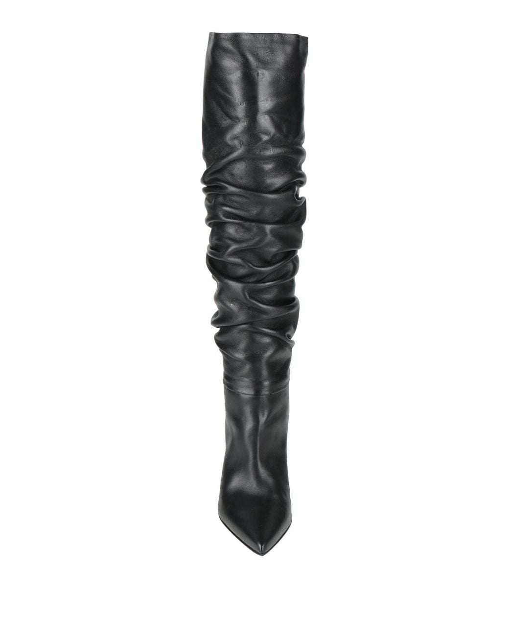 Le Silla Black Boot Leather