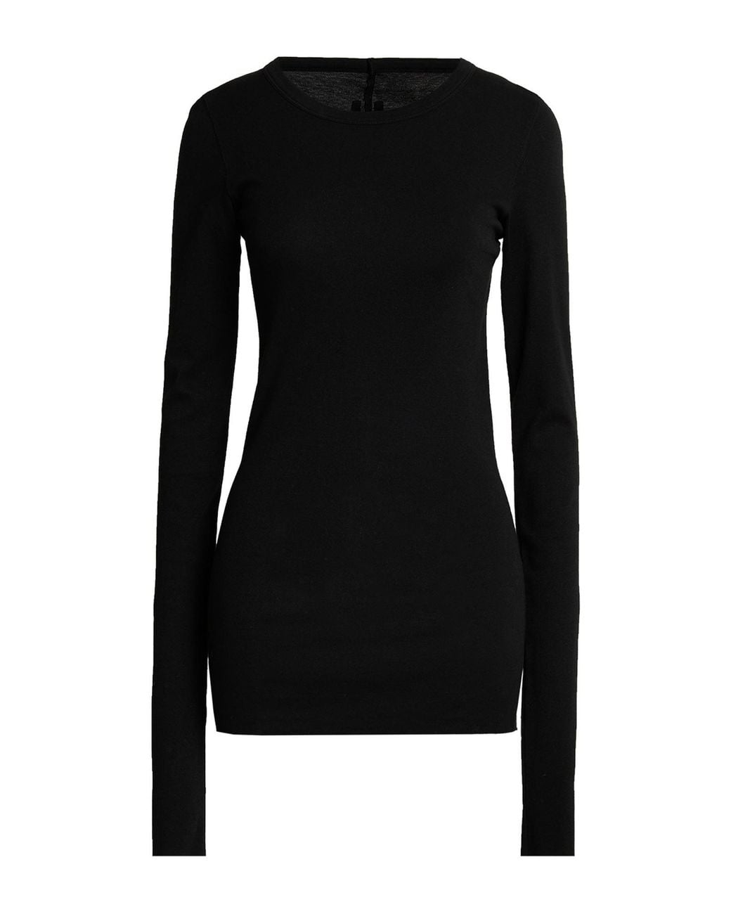 Rick Owens Black T-Shirt Cotton