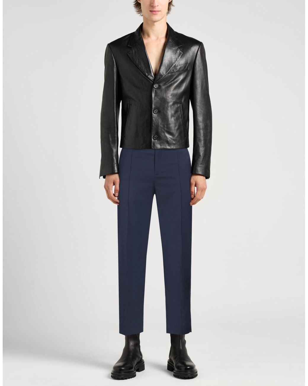 Neil Barrett Blue Trouser for men