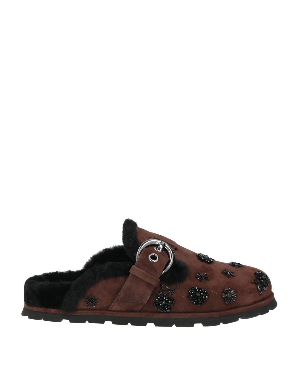 Stuart Weitzman Brown Mules & Clogs Leather