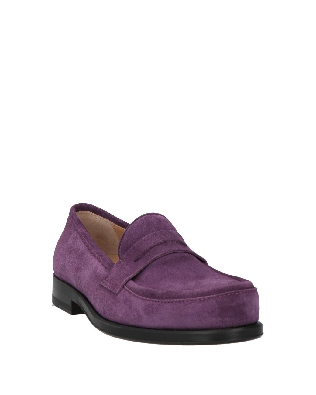 Sergio Rossi Purple Mokassin
