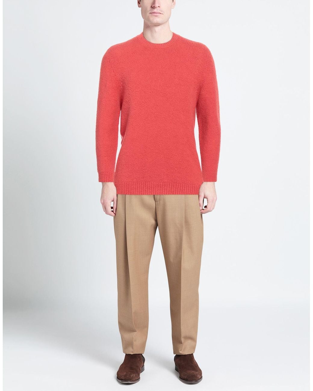 Pullover Roberto Collina pour homme en coloris Pink