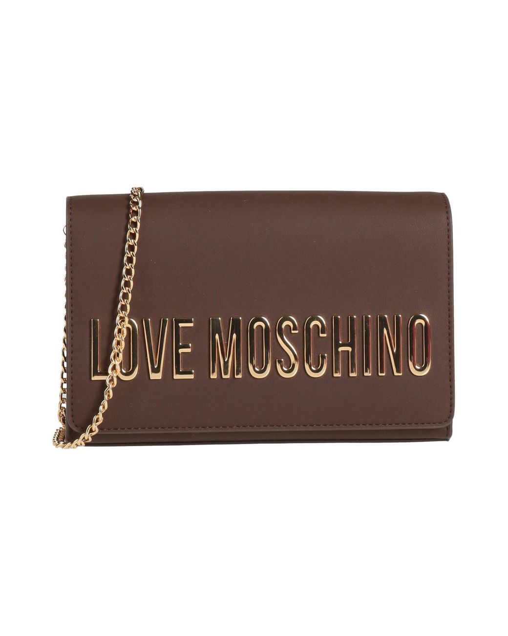 Love Moschino Brown Cross-Body Bag